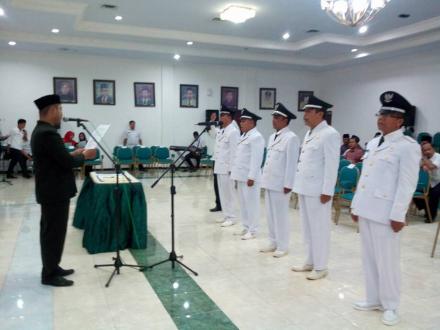 Pelantikan Kepala Desa Selok Awar - Awar Hasil PAW